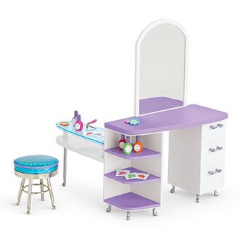 american girl salon set