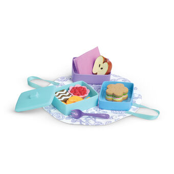 american girl doll lunch set