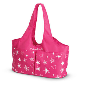 american girl doll tote bag