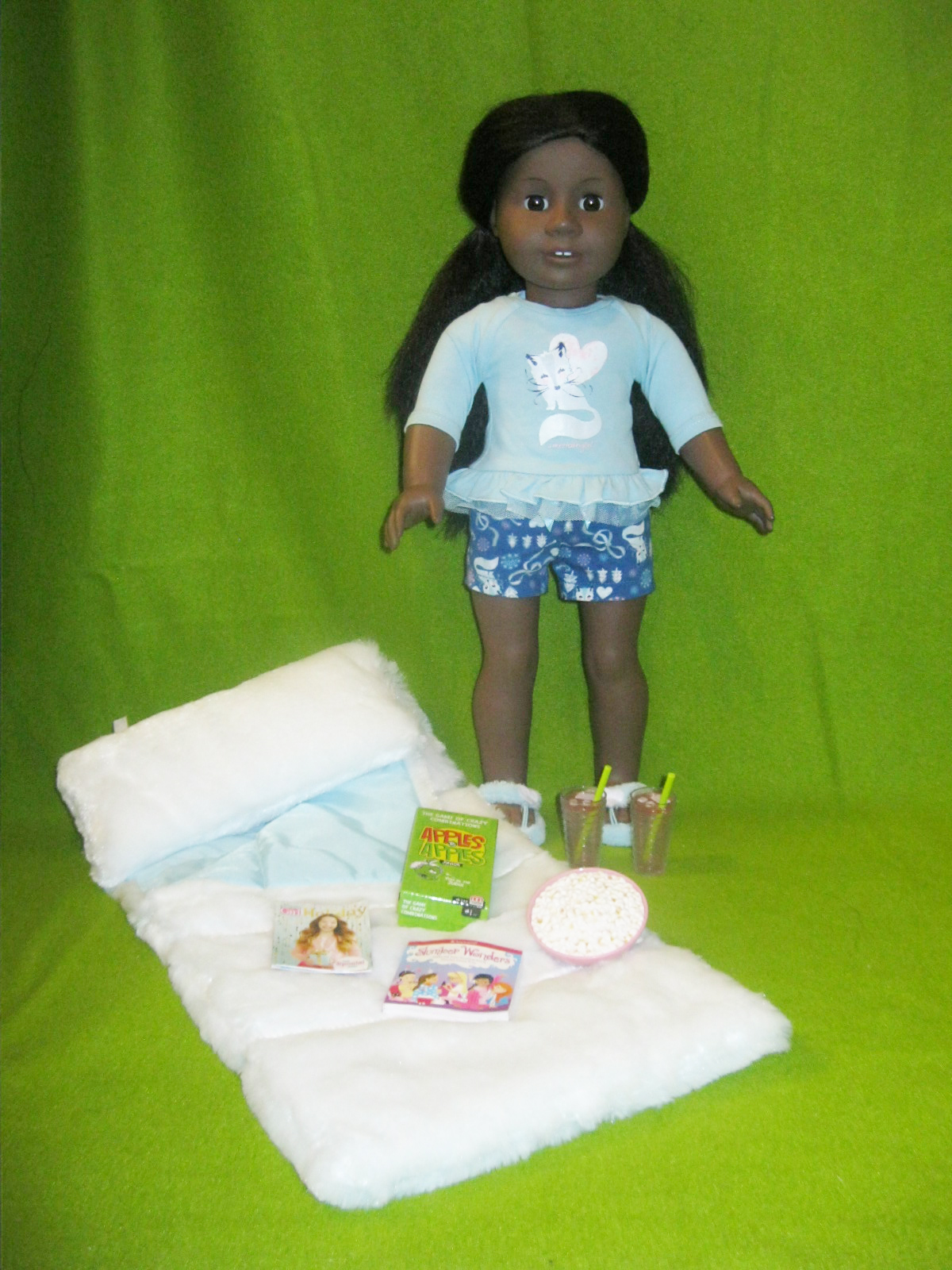 american doll sleepover