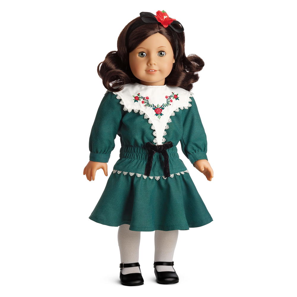 american girl kit christmas dress