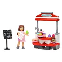 american girl grace pastry cart