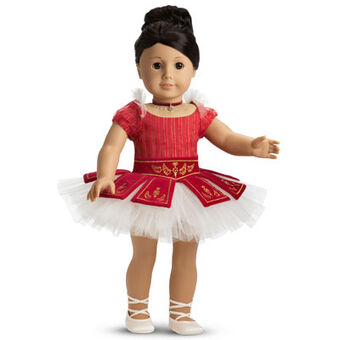 american girl doll ballet set