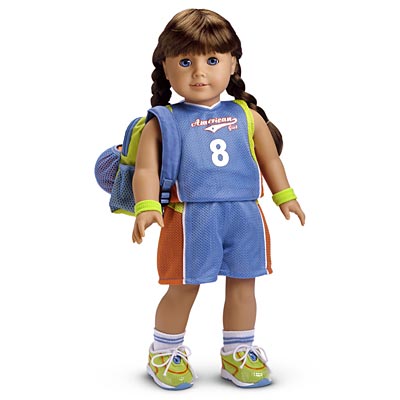 18 inch doll basketball outfit