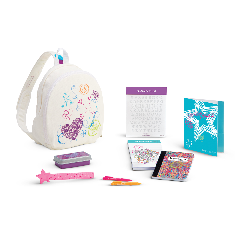 Doodle Backpack Set | American Girl Wiki | FANDOM powered by Wikia