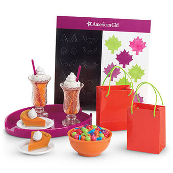 american girl pie set