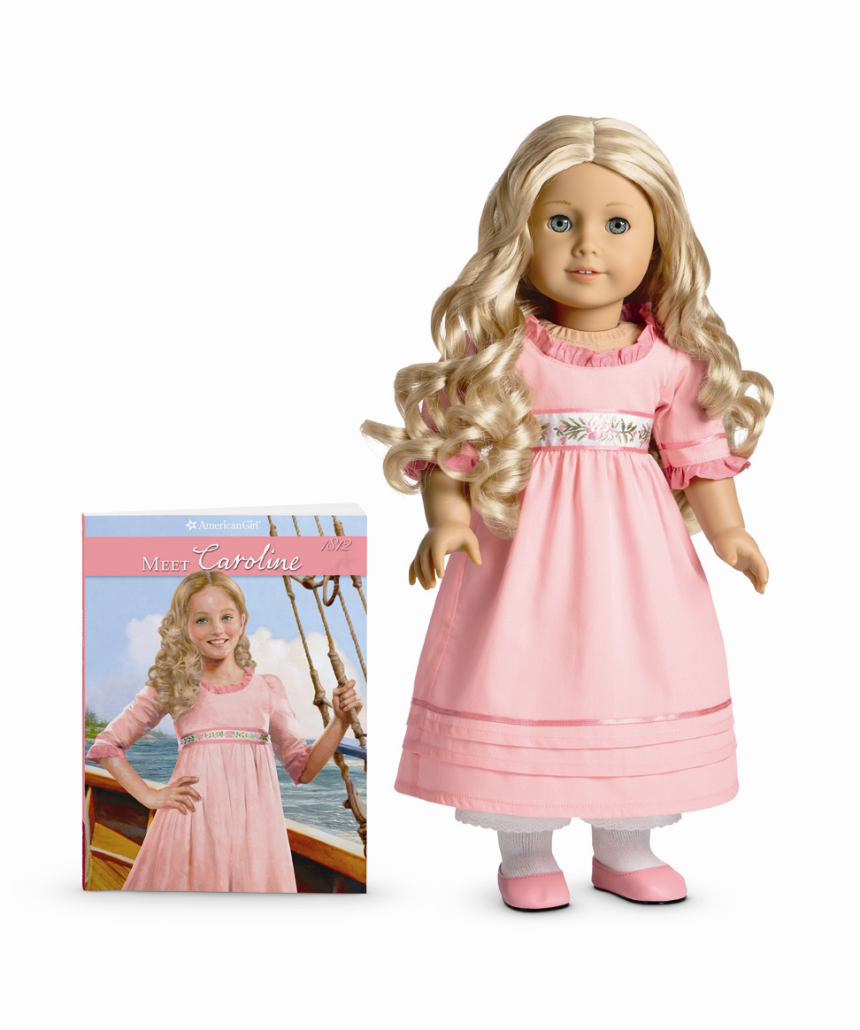 American Girl Caroline/'s Meet Outfit Dress NIB Dress /& Pantalettes Only NIB