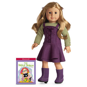 american girl doll with purple hair