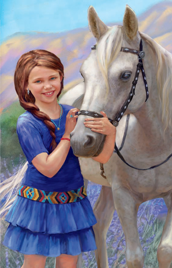 american girl doll that rides horses