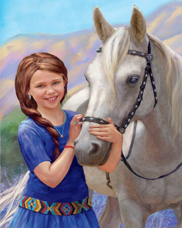 american girl saige horse picasso