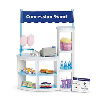 american girl cotton candy cart