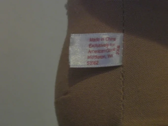 american girl doll neck stamp