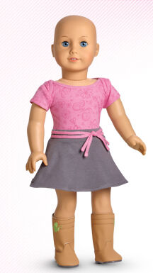 american girl doll no hair