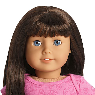 american girl doll brown hair