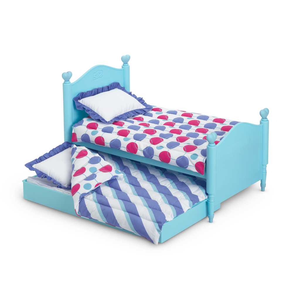 american girl flower trundle bed