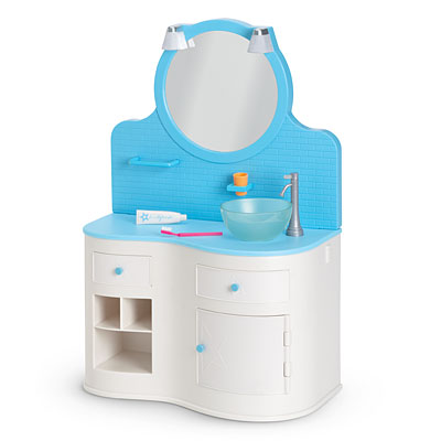 18 inch doll bathroom furniture