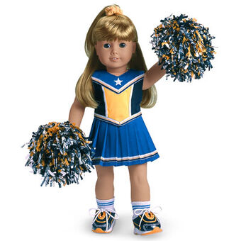 american girl cheerleader outfit