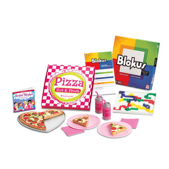 american girl pizza party set