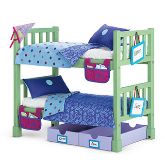 american girl triple bunk bed