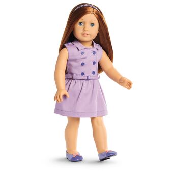 american girl lilac dress