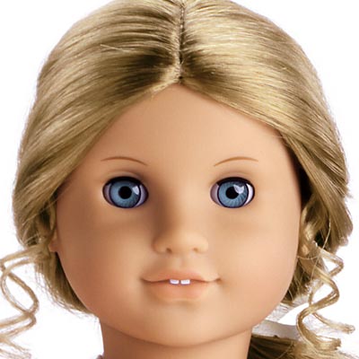 blonde blue eyed american girl doll
