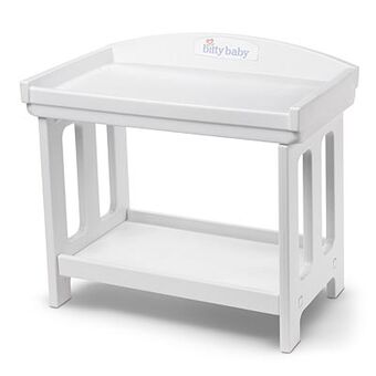 american girl changing table