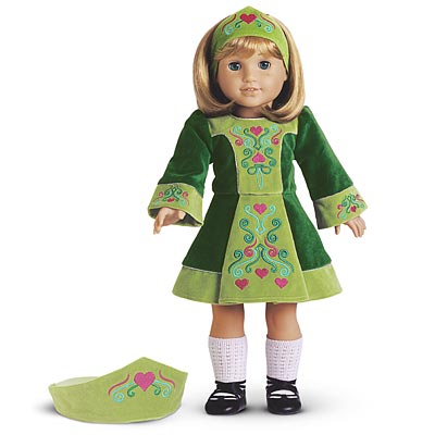 Brightly Blooming, 18-inch Doll School Outfit