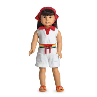 american girl doll romper