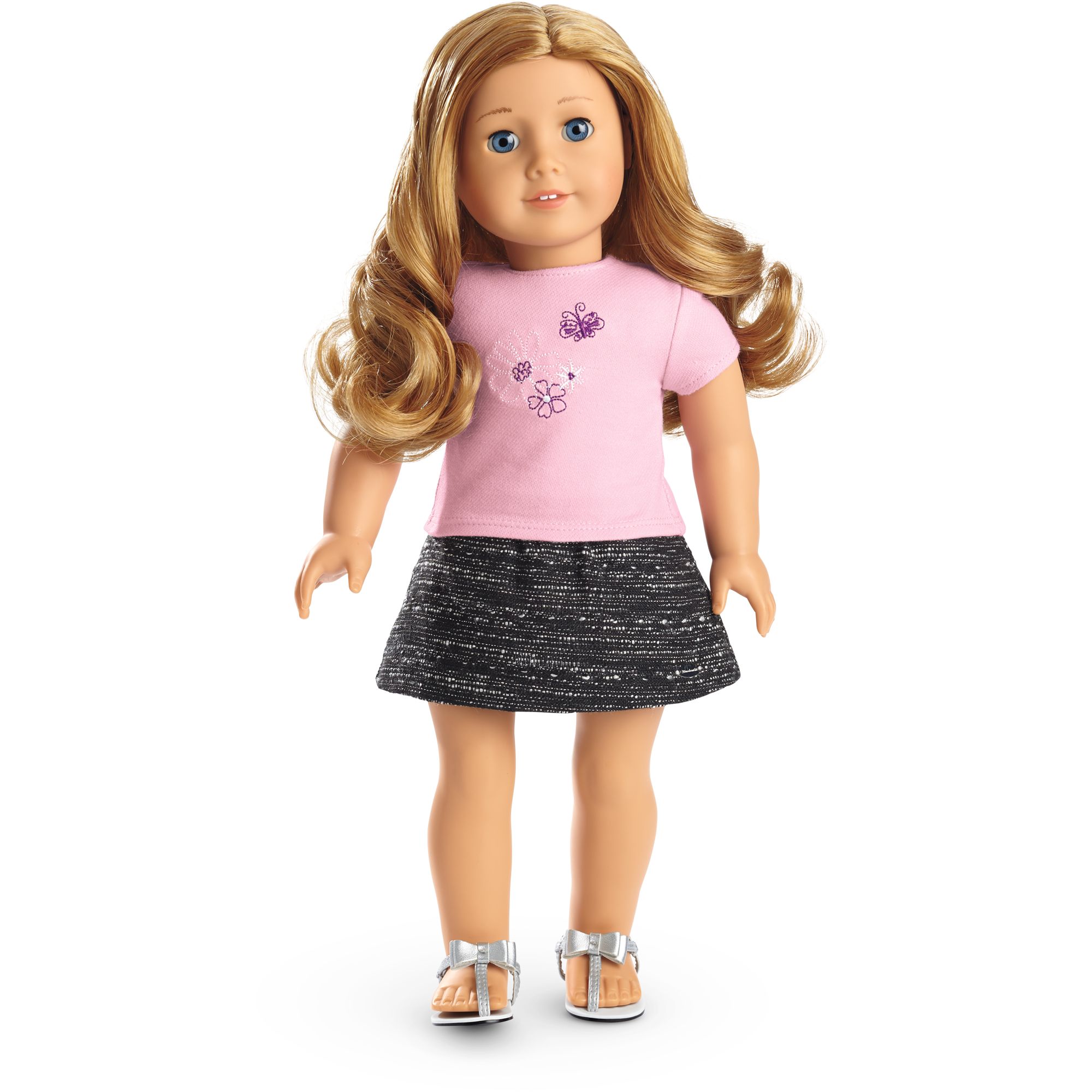 american girl lilac dress