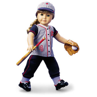 american girl softball outfit