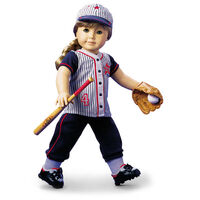 softball outfit for 18 inch doll