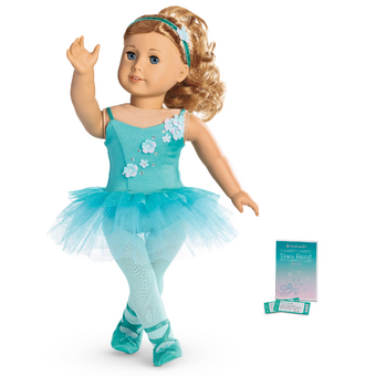 american girl ombre ballet outfit