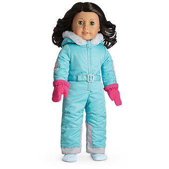 american girl doll ski set