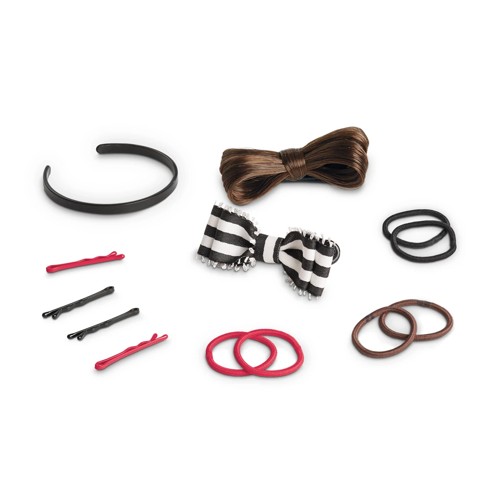 american girl doll hair set