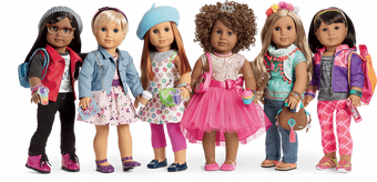american girl let's celebrate outfit