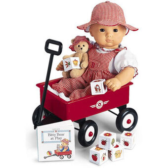 american girl bitty baby wagon