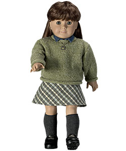American Girl Doll Shirt And Plaid Skirt New Sweater