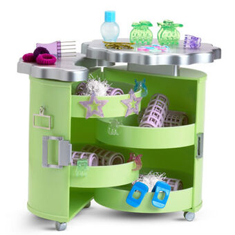 american girl salon caddy