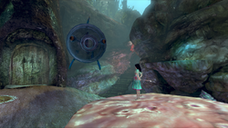 Alice talking to Music Fish