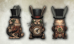Clockwork bomb appearance