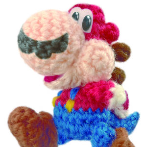 yoshi woolly world plush