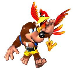 Banjo y Kazooie en Banjo-Kazooie