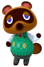 Tom Nook en Animal Crossing amiibo Festival