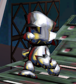Mario de metal en Super Smash Bros.