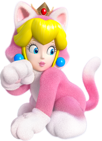 Peach Felina en Super Mario 3D World
