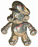 Mario de metal en Super Mario 64