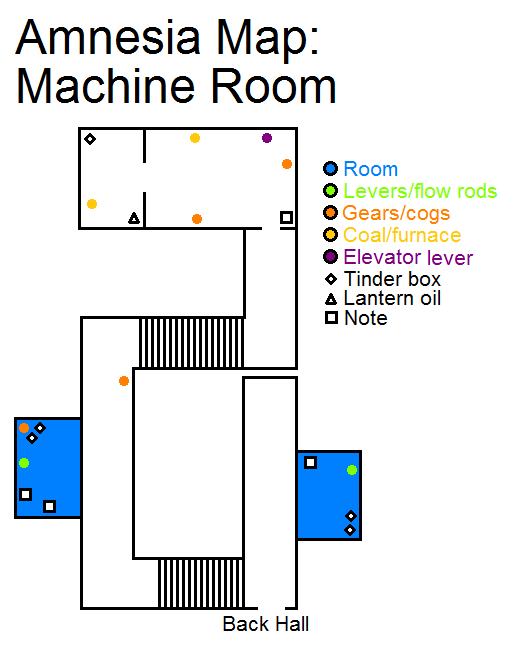 a dark room map