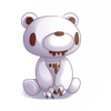 Urso de Chocolate de Pelúcia