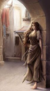 Isabella suffering under the dwarves