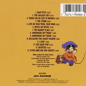 Soundtracks An American Tail Wiki Fandom